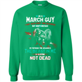 As A March Guy I May Seem Quiet And Reserved PINGPONG