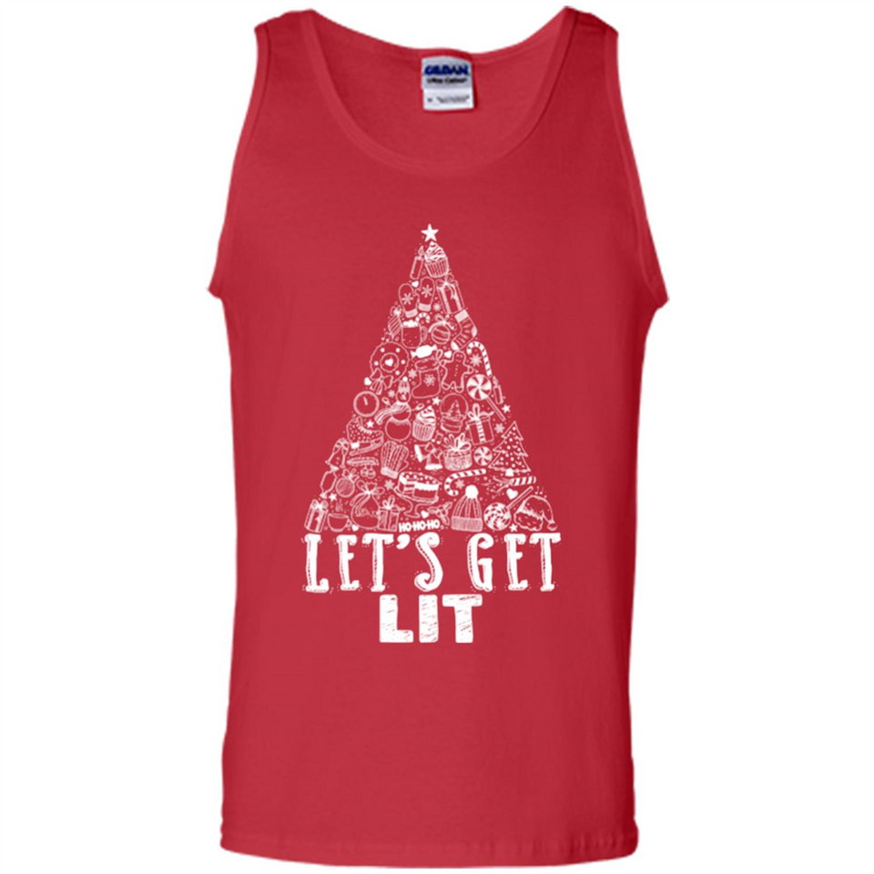 Let's Get Lit - Funny Christmas Tree