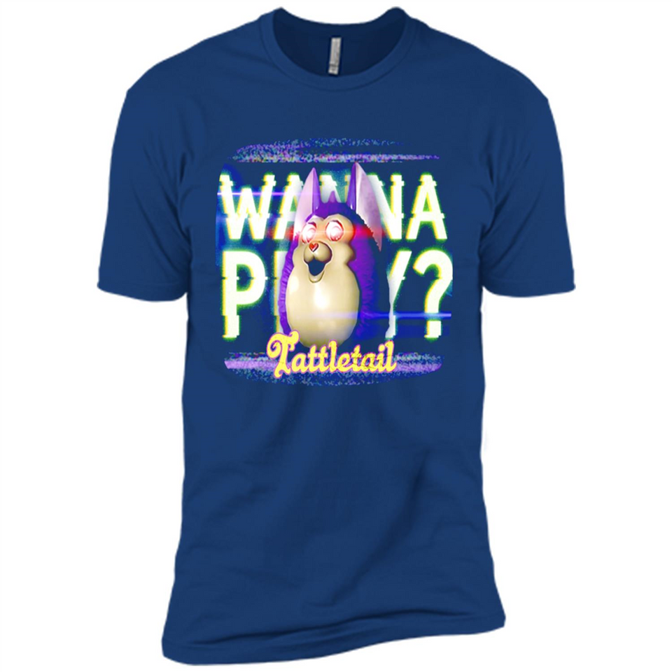 Wanna Play Tattletail - Premium Short Sleeve T-Shirt