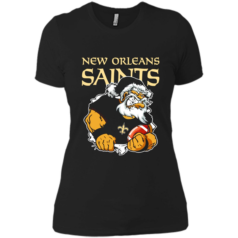 Grumpy Santa Claus New Orleans Saints Football Team PINGPONG