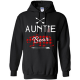 Aunt Shirt Buffalo Plaid Family Camp Bear Tee - Hoodie