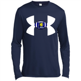 Indiana Pacers Under Armour Logo - Canvas Long Sleeve T-Shirt
