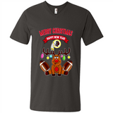 Washington Redskins NFL Reindeer Funny Merry Christmas And Happy New Year