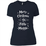 Merry Christmas Ya Filthy Muggle Christmas Sweatshirt PINGPONG