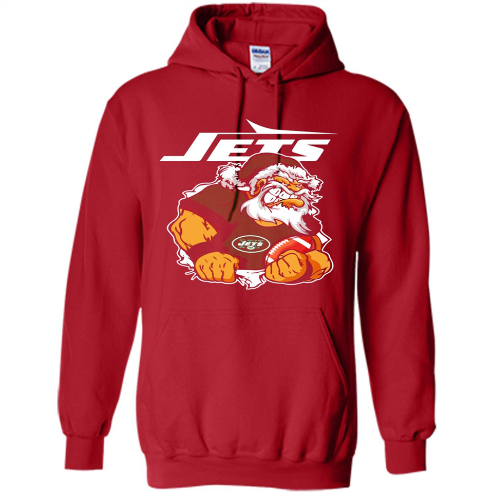 Grumpy Santa Claus Jets Football Team PINGPONG