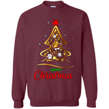 Merry Christmas Dogs Christmas Tree sweater PINGPONG