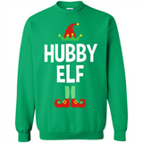 Hubby Elf Shirt - Family Matching Christmas Pajamas - Sweatshirt