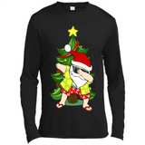 Dabbing Santa Christmas In July - Canvas Long Sleeve T-Shirt
