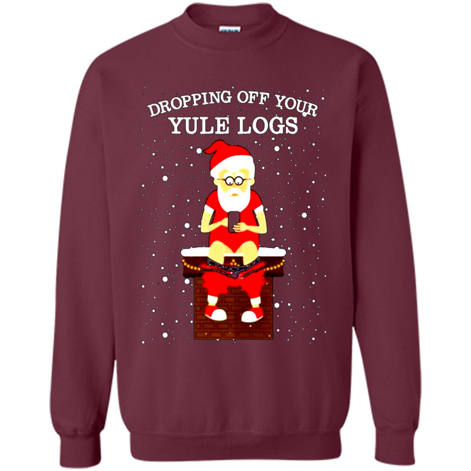 Santa Dropping Off Your Yule Logs