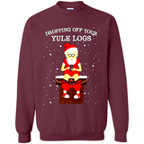 Santa Dropping Off Your Yule Logs