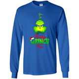 Resting Grinch Face Shirt PINGPONG - Long Sleeve T-Shirt