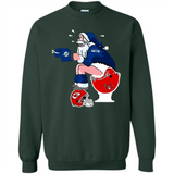 Seattle Seahawks Santa Claus Toilet