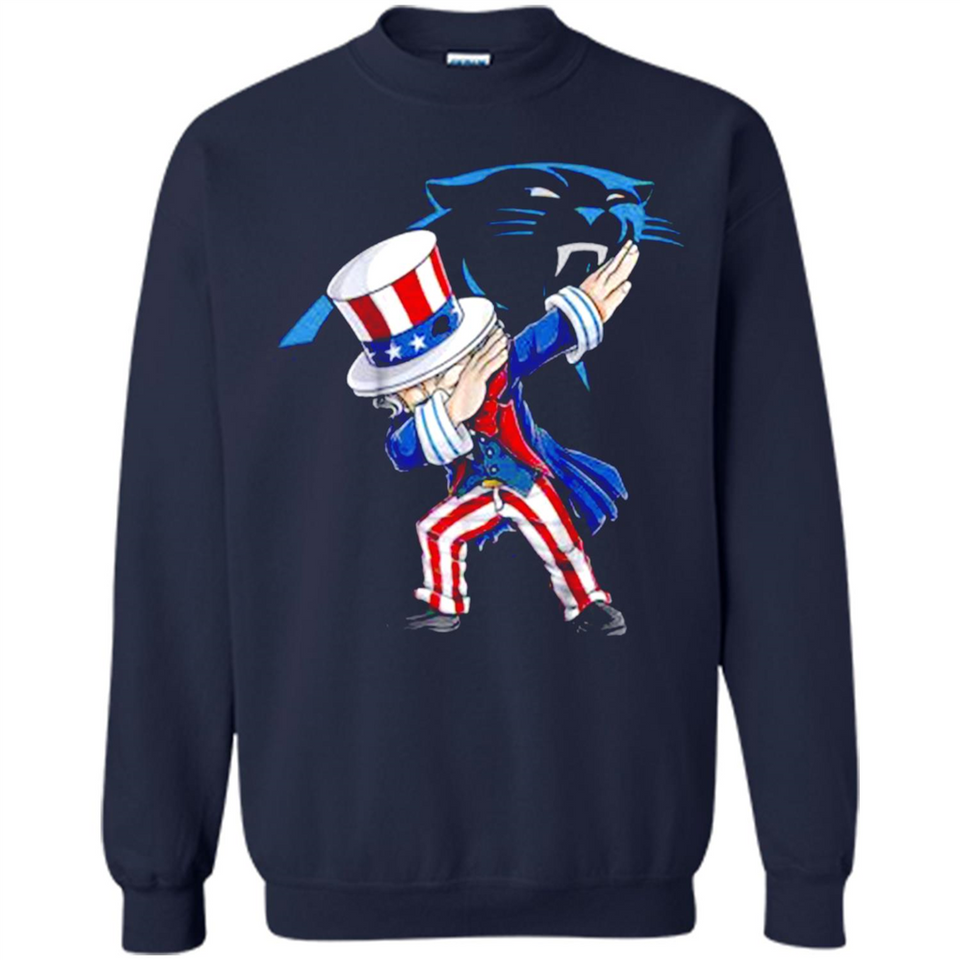 NFL CAROLINA PANTHERS UNCLE SAM DABBING INDEPENDENCE DAY