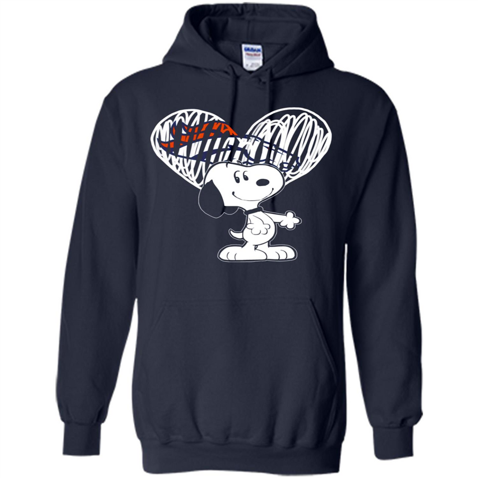 I LOVE DENVER BRONCOS SNOOPY IN MY HEART NFL