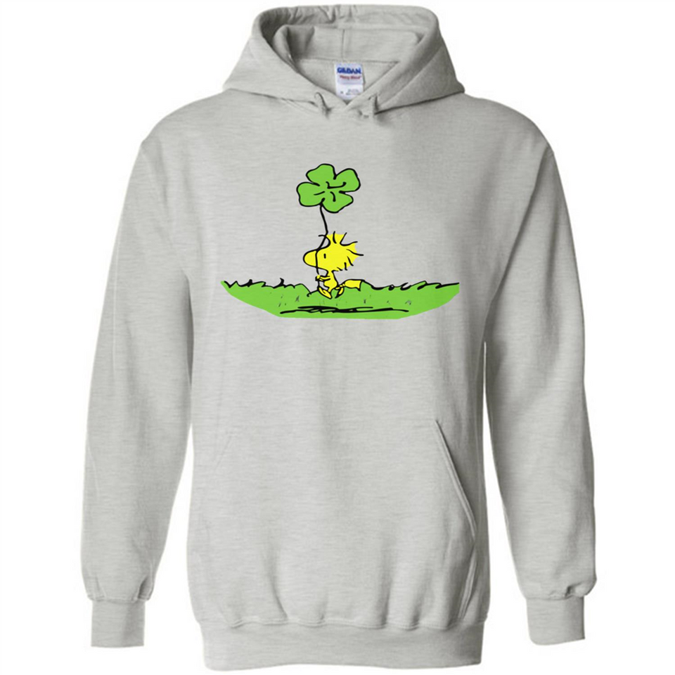 Snoopy Woodstock Shamrock - Hoodie
