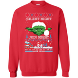 YODA SILENT NIGHT JEDI NIGHT CHRISTMAS UGLY SWEATER