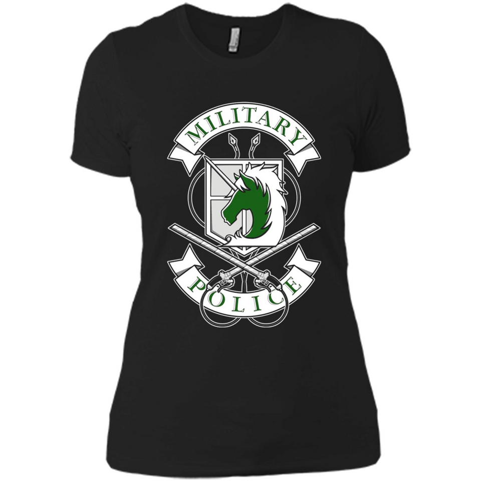AoT Military Police - Ladies' Boyfriend T-Shirt