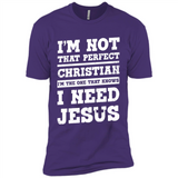 I'm The One That Known I Need Jesus - Premium Short Sleeve T-Shirt