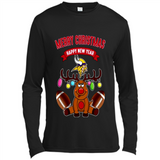 Minnesota Vikings NFL Reindeer Funny Merry Christmas And Happy New Year