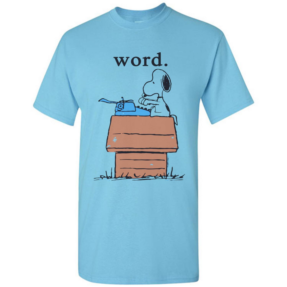 Snoopy Word - Shirt