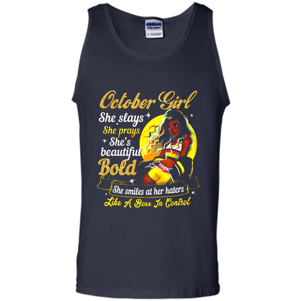 October Girl She Slays She Prays She's Beautiful PINGPONG
