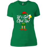 Let's Get Elfed Up Drinking Beer Christmas PINGPONG