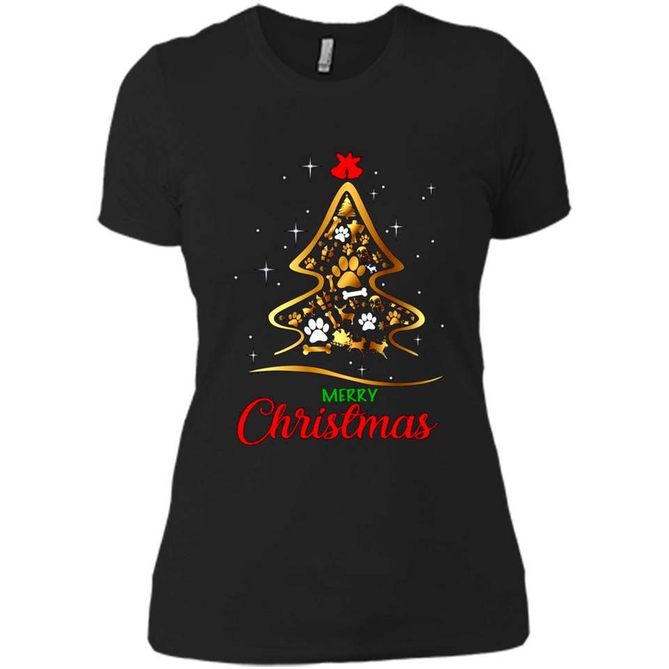 Merry Christmas Dogs Christmas Tree sweater PINGPONG