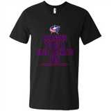 Reasons to be a Columbus Blue Jackets Fan Complete List on Back - Men's V-Neck