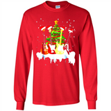 Santa Hat Electric Guitar Classical Guitar Christmas shirt Ladies' Boyfriend