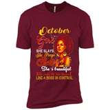October Girl She Slays She Prays Beautiful Birthday PINGPONG