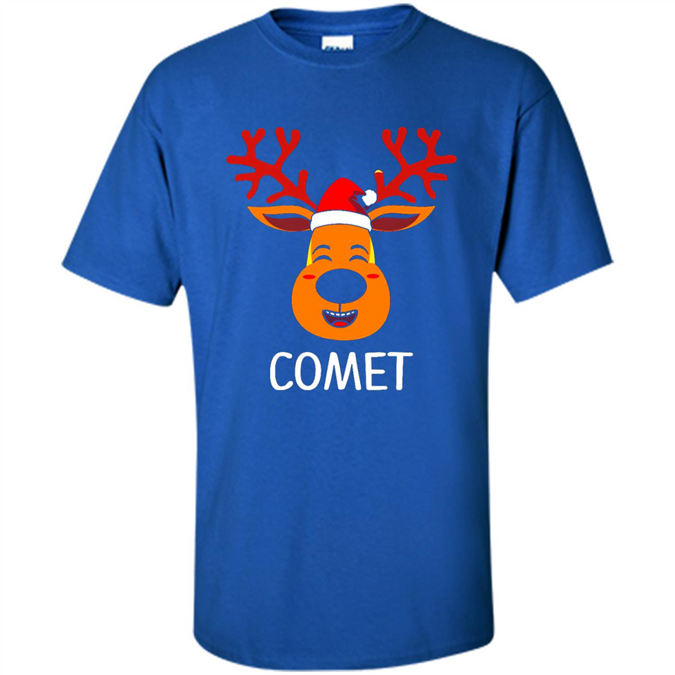 Comet Santa Claus Funny Xmas Holiday T-Shirt - Shirt