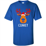 Comet Santa Claus Funny Xmas Holiday T-Shirt - Shirt