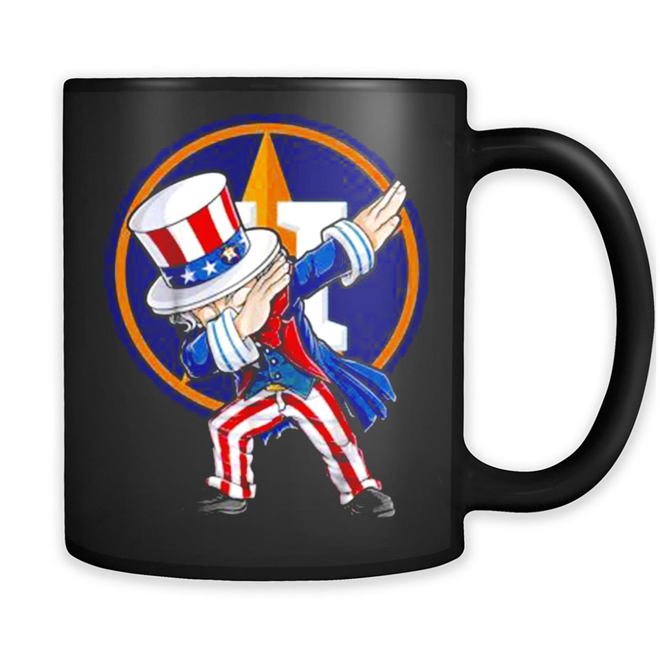 MLB HOUSTON ASTROS UNCLE SAM DABBING INDEPENDENCE DAY