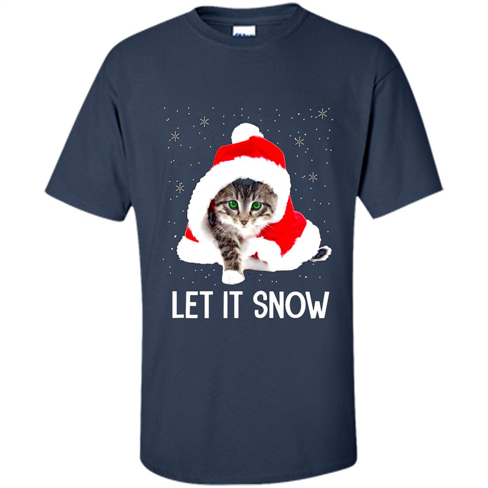 Let It Snow Cat Christmas sweater PINGPONG