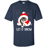 Let It Snow Cat Christmas sweater PINGPONG