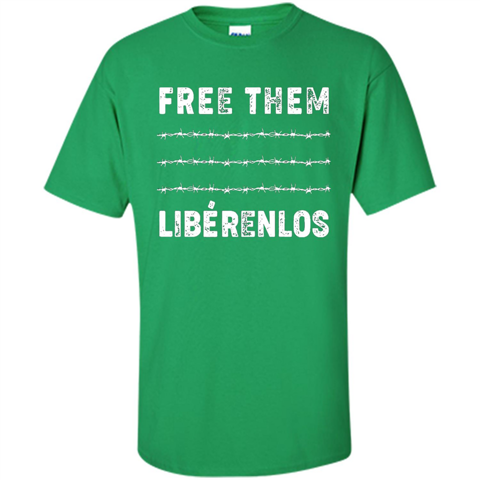 Peaceful Communities- Free Them Liberenlos Shirt PINGPONG - Shirt