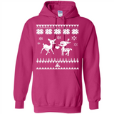 Rudolph and Clarice Ugly Christmas Sweater - Hoodie