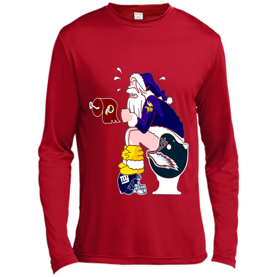 Minnesota Vikings Toilet Santa Claus PINGPONG