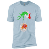 Amazing Phoenix Sun Glitter Grinch Monogram Ornament Christmas Gift - Premium Short Sleeve T-Shirt