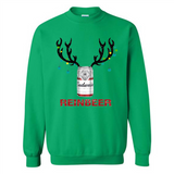 Budweiser Reinbeer Funny Beer Reindeer Christmas Sweatshirt - Sweatshirt