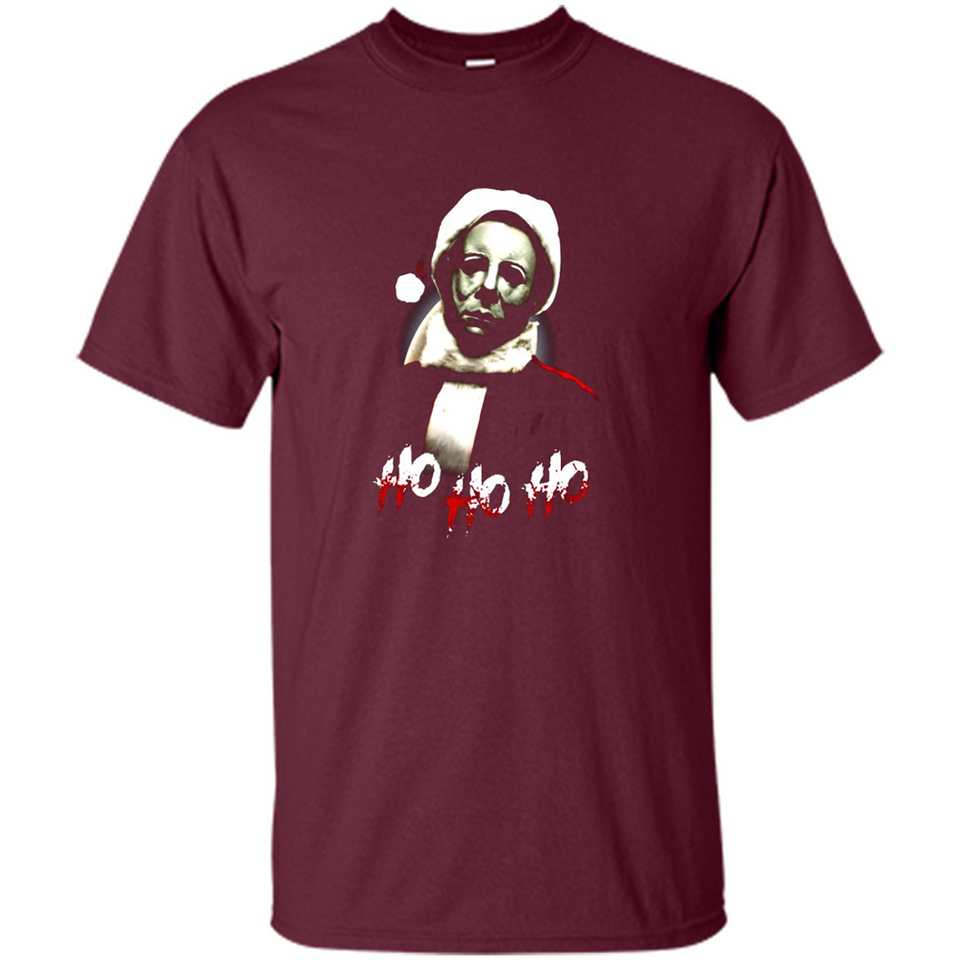 Santa Michael Myers Ho Ho Ho Merry Christmas Sweatshirt - Shirt