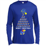 Perfect Kansas Jayhawks Christmas Tree PINGPONG