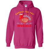 Thanksgiving Gobble Wobble Turkey - Hoodie