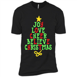 Joy Love Cheer Believe Christmas Tree