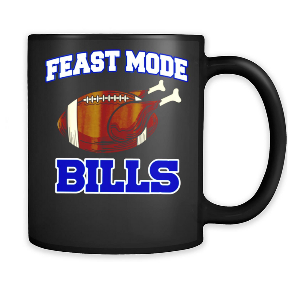 Feast Mode Bills Shirt - Buffalo Turkey Thanksgiving