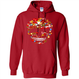 Skull Christmas Decorations Merry Xmas T-Shirt - Hoodie