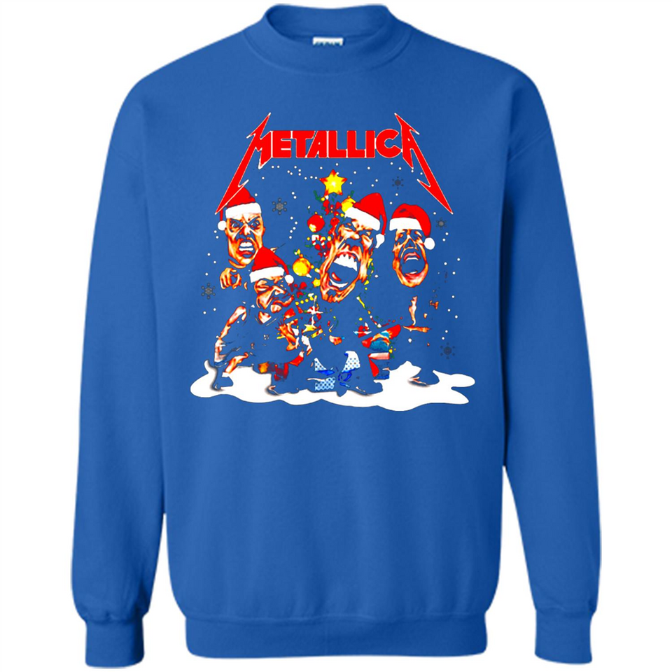 Metallica christmas sweatshirt hoodie long PINGPONG - Sweatshirt