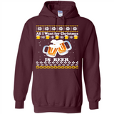 All I want for Christmas is Beer sweater - Hoodie