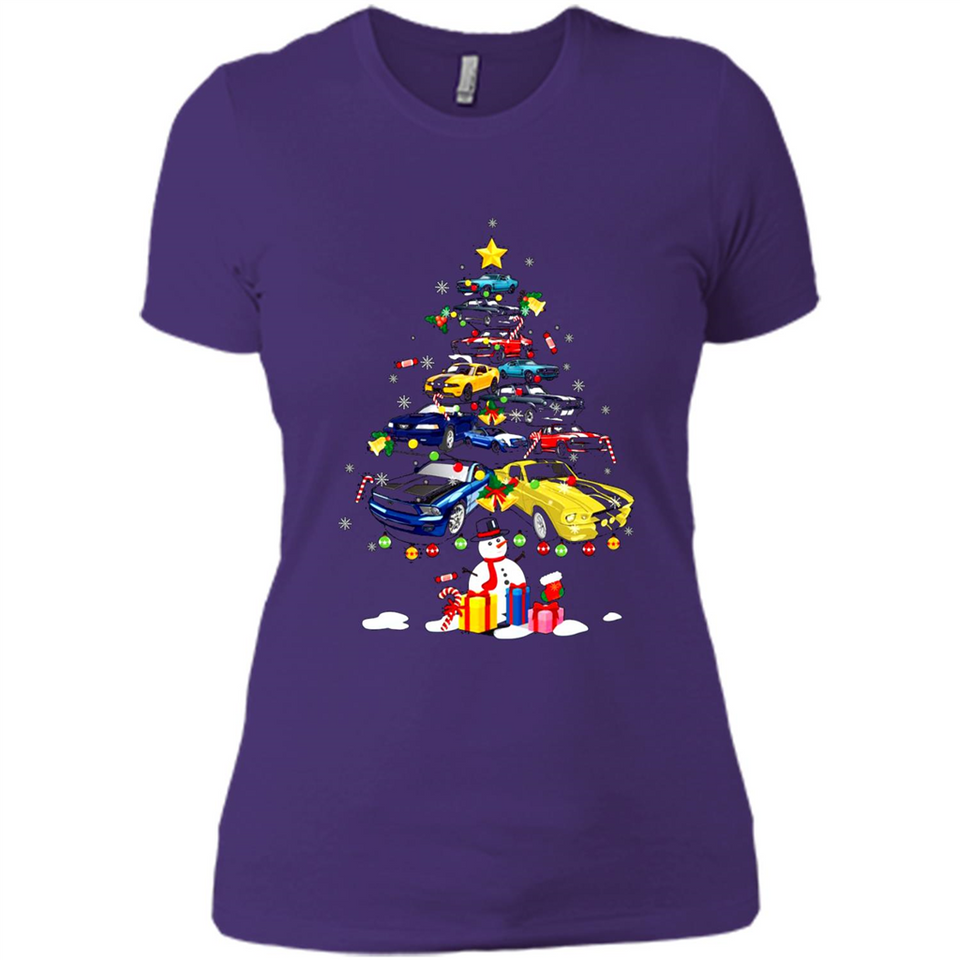 Mustang Tree Christmas Sweatshirt PINGPONG