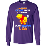 Funny Pooh I Didn't Fart My Ass Likes You So Much PING PONG